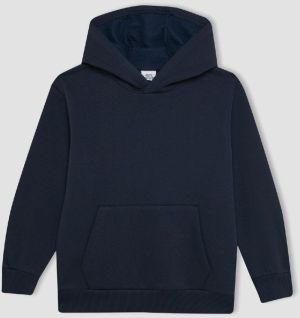 DEFACTO Boys Hooded Thick School Sweatshirt
