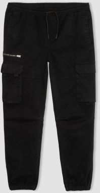 DEFACTO Regular Cargo Jogger Cargo Pocket Gabardine Trousers