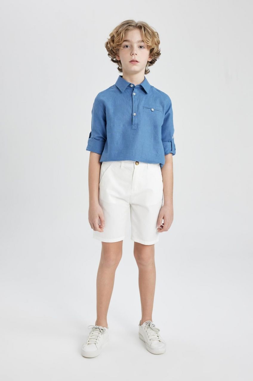 DEFACTO Boys' Gabardine Shorts