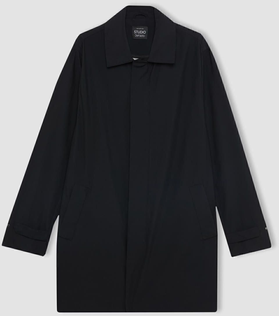 DEFACTO Slim Fit Polo Neck Parka Coat B6305ax24sp