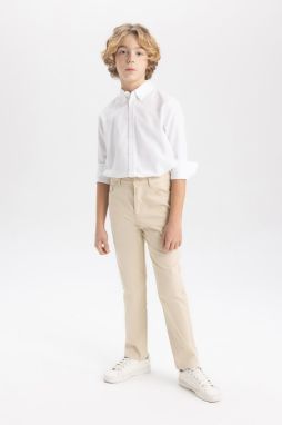 DEFACTO Boy's Straight Leg Gabardine Trousers