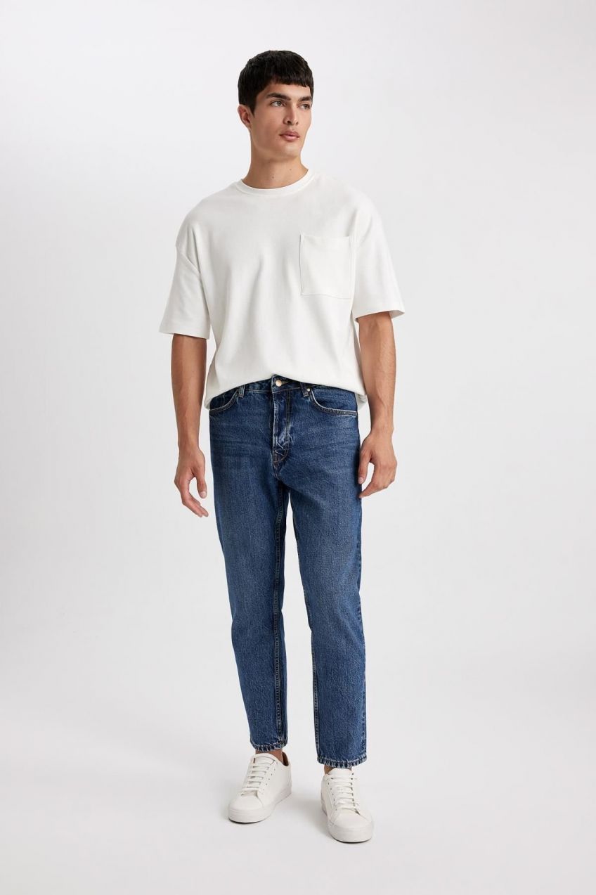 DEFACTO Wiser Wash 90's Slim Slim Fit High Waist Narrow Leg Jean Pants