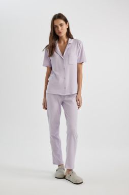 DEFACTO Fall In Love Regular Fit Waffle Casual Pajama Bottoms