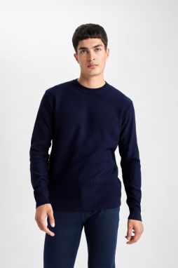 DEFACTO Standard Fit Crew Neck Sweater