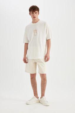 DEFACTO Straight Fit Jean Bermuda Shorts