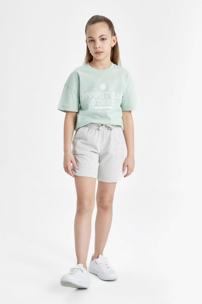 DEFACTO Girls' Bermuda Shorts