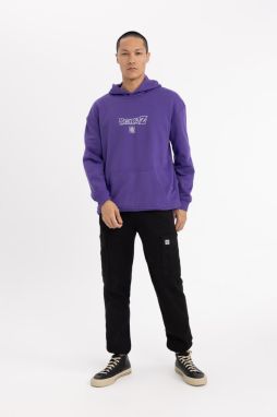 DEFACTO Regular Cargo Jogger Gabardine Trousers with Cargo Pockets