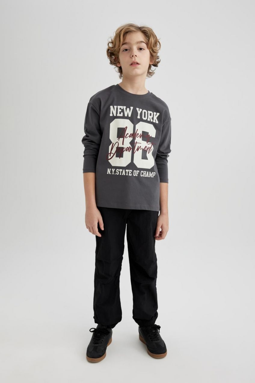 DEFACTO Boys Jogger Parachute Trousers