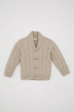 DEFACTO Baby Boy Buttoned Cardigan