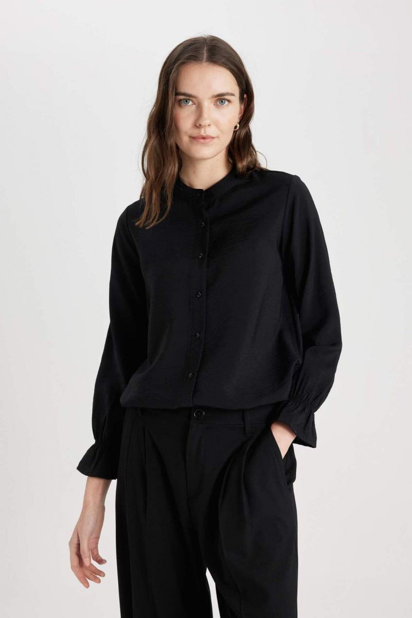 DEFACTO Regular Fit Long Sleeve Shirt