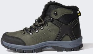 DEFACTO Boy's Serrated Sole Faux Leather Trekking Boots