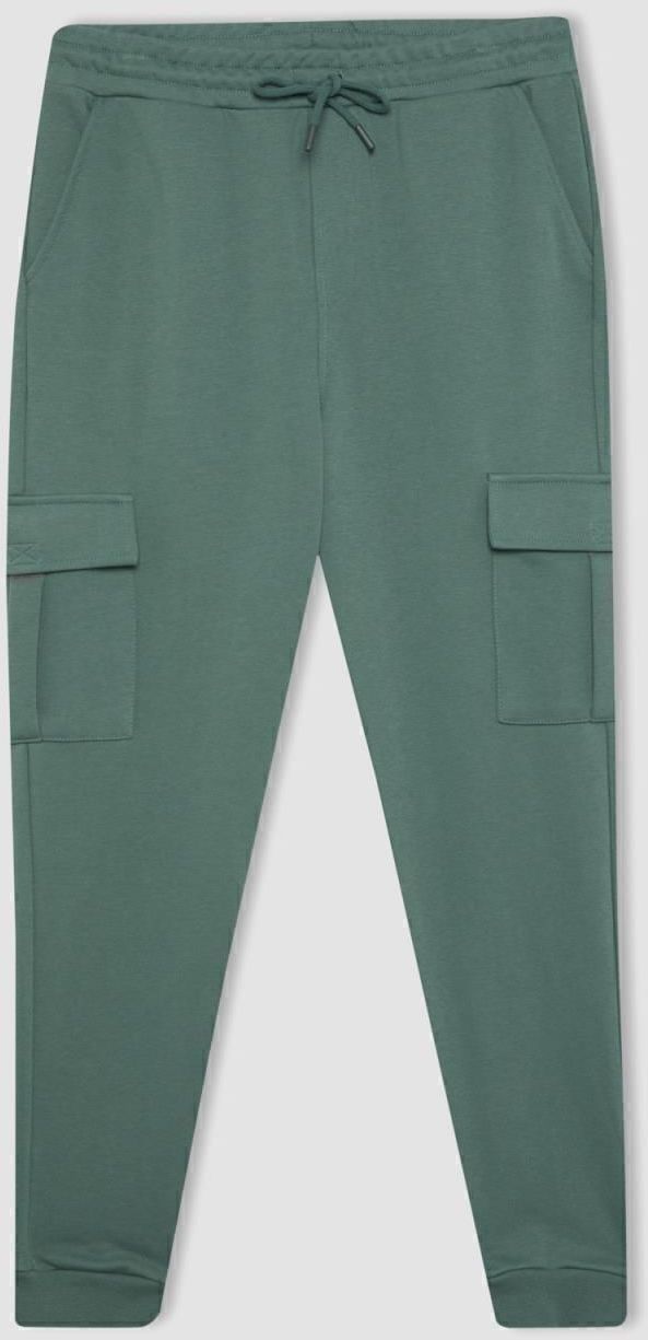 DEFACTO Slim Fit Cargo Pocket Elastic Leg Sweatpants
