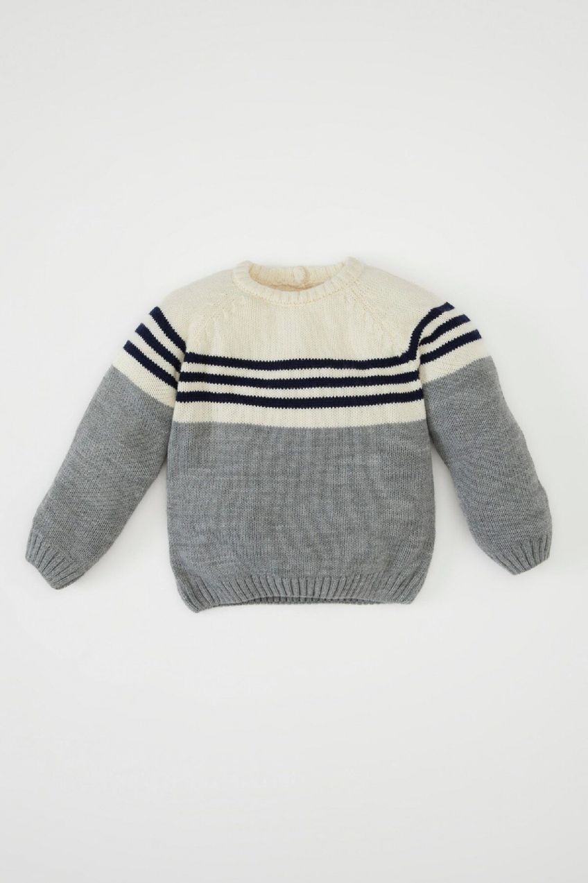 DEFACTO Baby Boy Striped Sweater