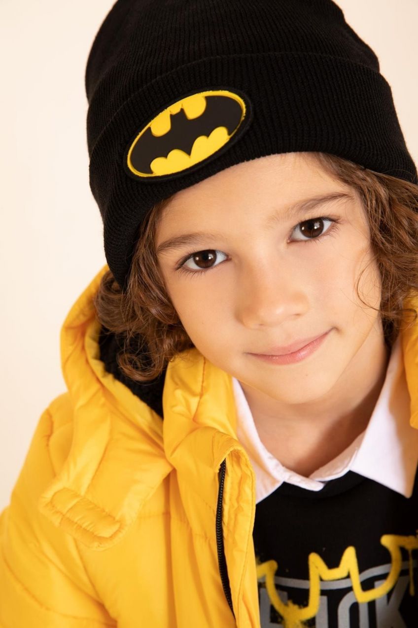 DEFACTO Boys' Batman Knitwear Beanie