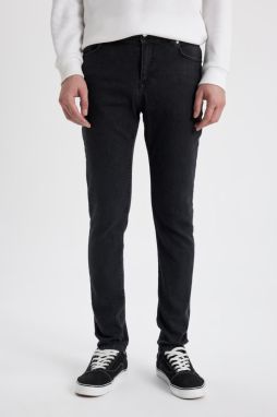 DEFACTO Super Skinny Fit Slim Fit Normal Waist Extra Narrow Leg Jean Trousers