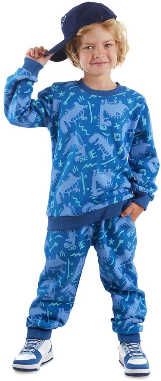 Denokids Dino Park Boy's Tracksuit Set