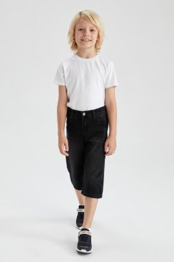 DEFACTO Boy's Jean Bermuda Shorts