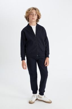 DEFACTO Boys Navy Blue School Tracksuit Bottoms