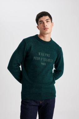 DEFACTO Relax Fit Crew Neck Sweater
