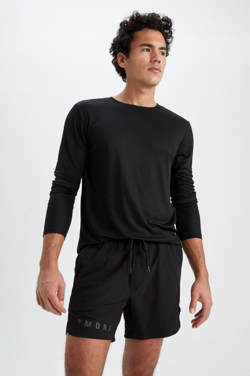 DEFACTO Fit Slim Fit Sportswear Woven Shorts