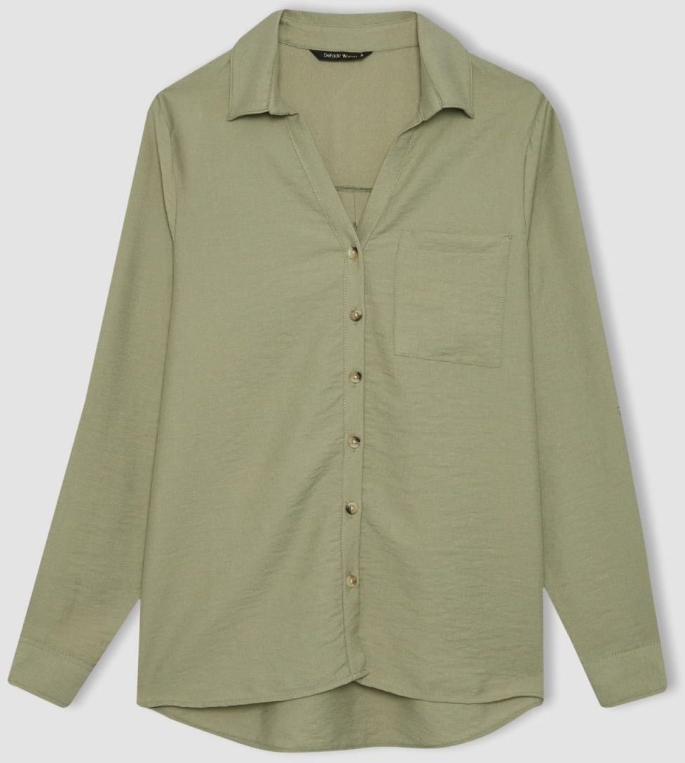 DEFACTO Regular Fit Long Sleeve Shirt