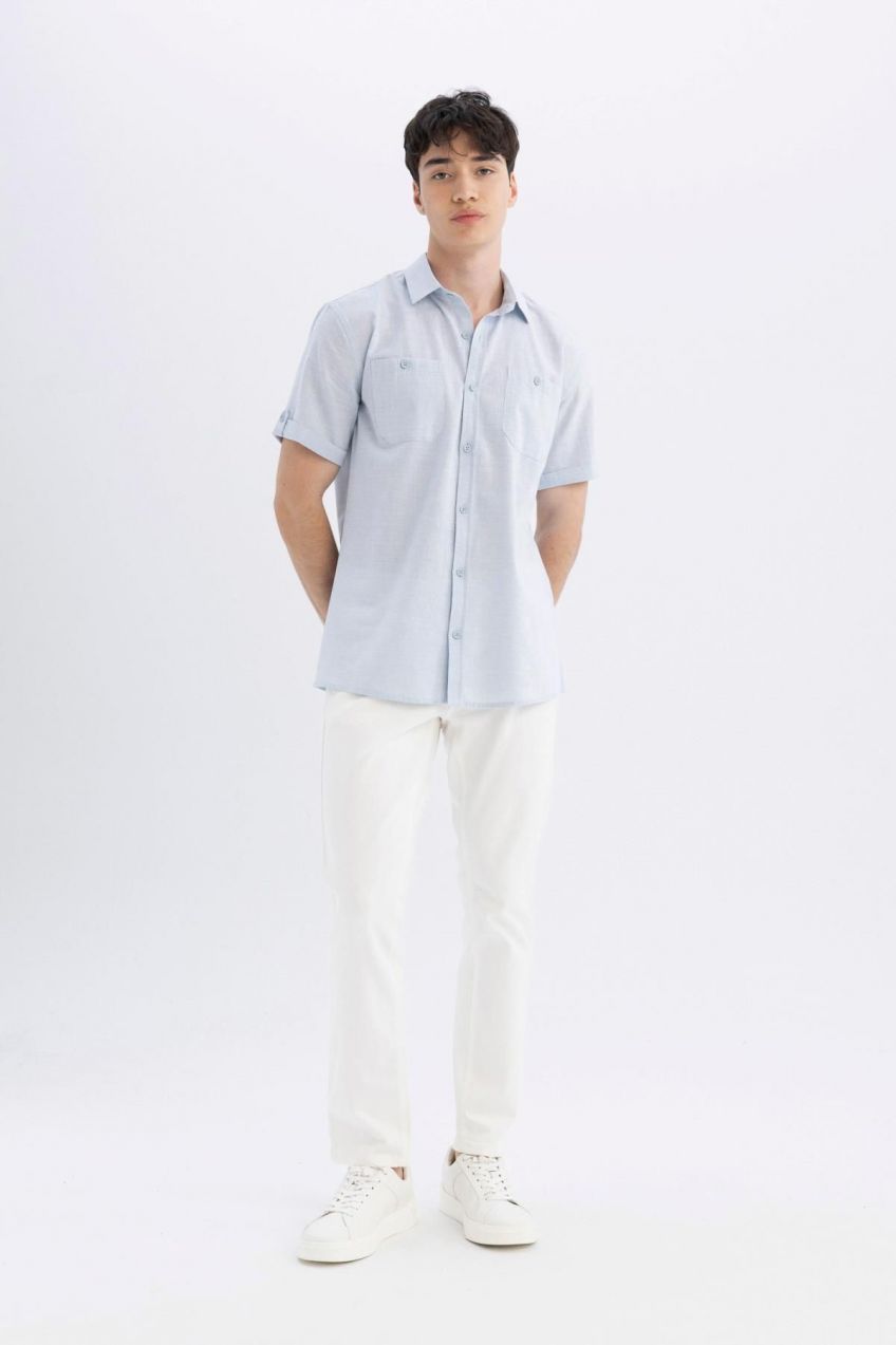 DEFACTO Pedro Slim Fit Slim Fit Normal Waist Narrow Leg Jean Trousers