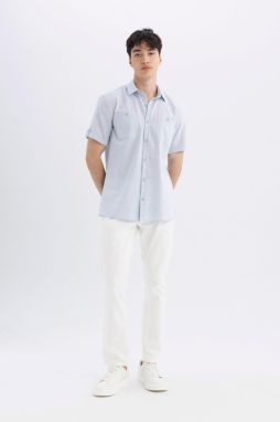DEFACTO Pedro Slim Fit Slim Fit Normal Waist Narrow Leg Jean Trousers