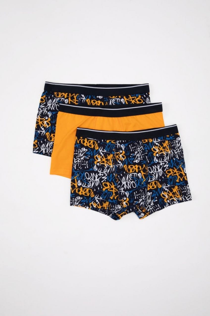 DEFACTO Boy's 3-Piece Boxer