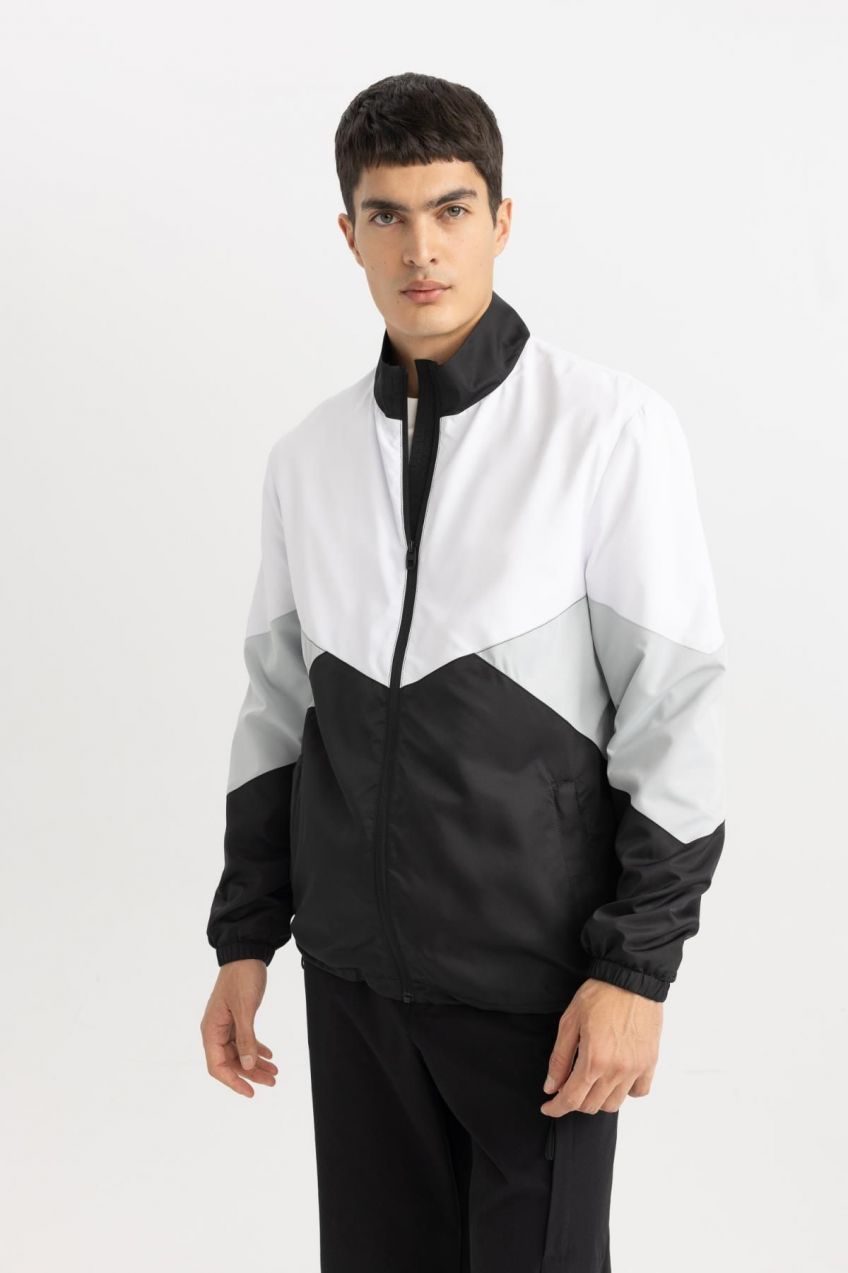 DEFACTO Water Repellent Regular Fit Stand Collar Coat