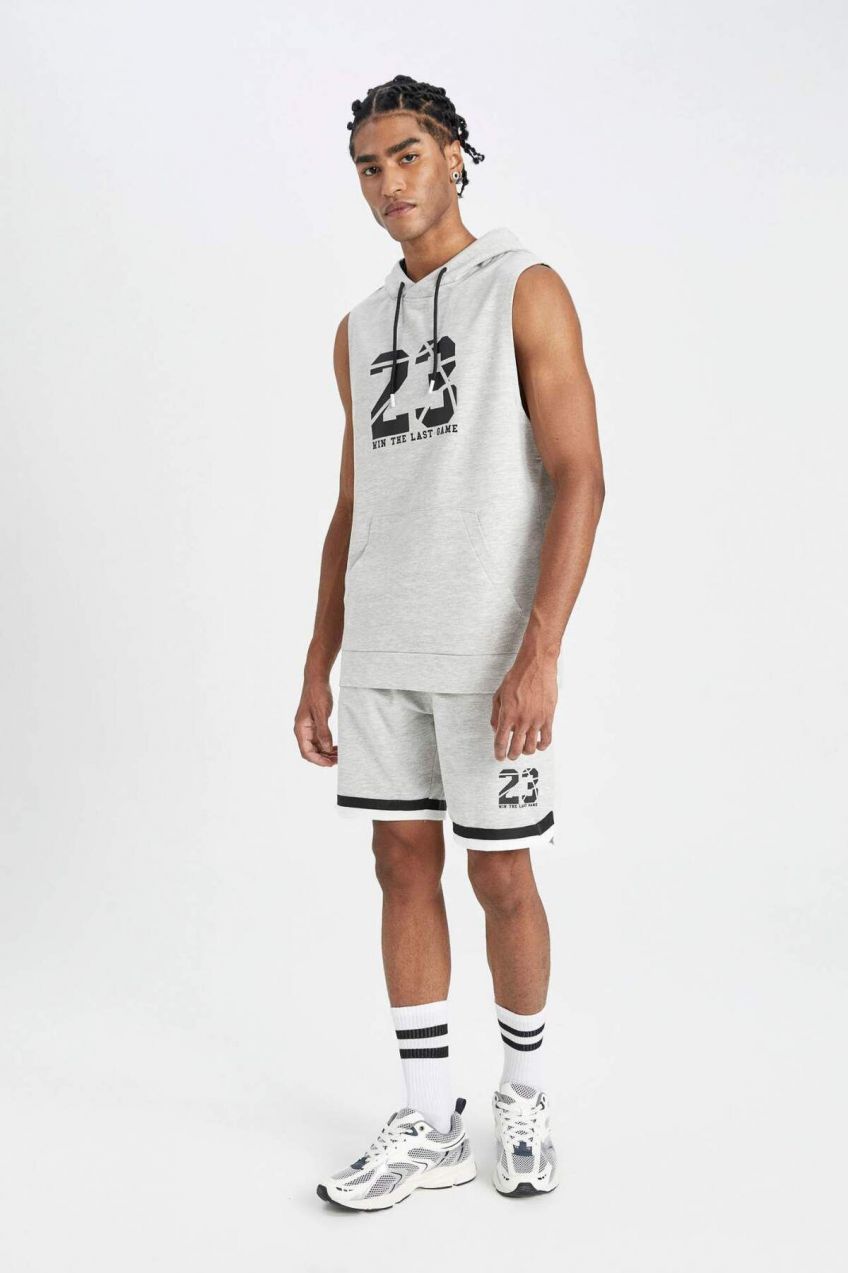 DEFACTO Fit Standard Fit Short Leg Cotton Shorts