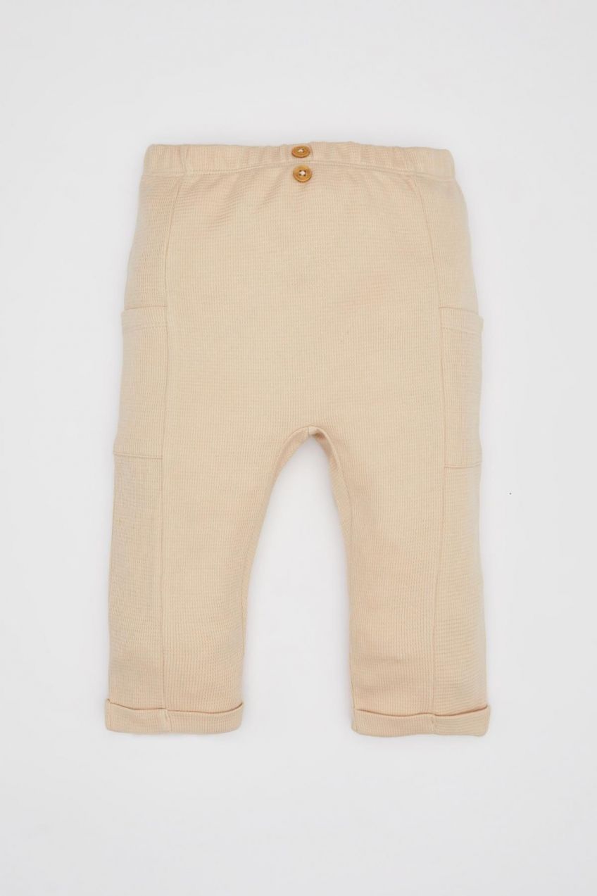 DEFACTO Baby Boy Waffle Trousers