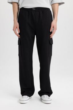 DEFACTO Regular Fit Cargo Pocket Straight Leg Sweatpants