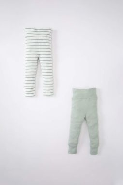 DEFACTO Baby Boy Striped Ribbed Camisole 2-Piece Adjustable Sweatpants