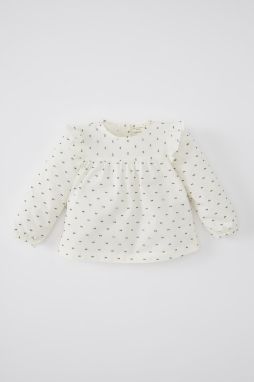 DEFACTO Baby Girl Crew Neck Long Sleeve Shirt