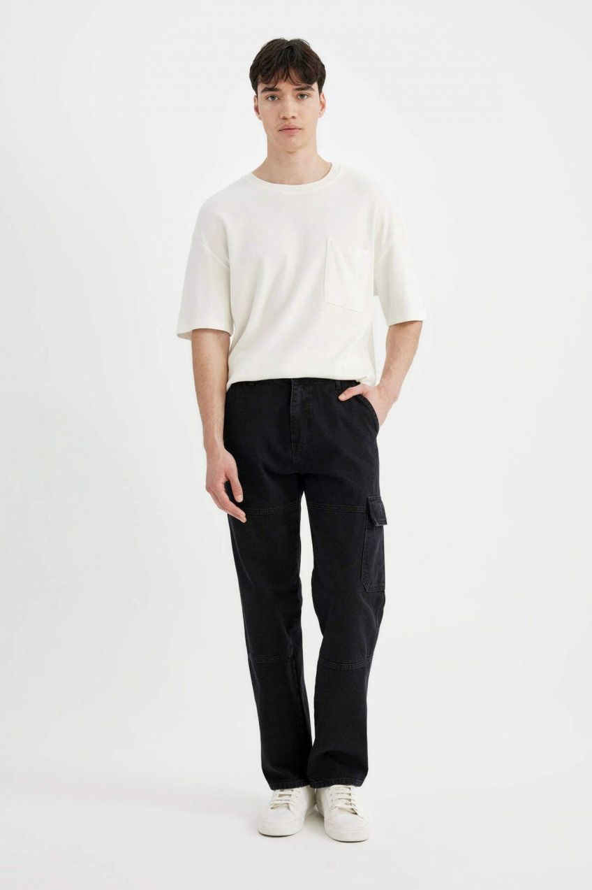DEFACTO Wide Leg Wide Fit Normal Waist Wide Leg Jeans