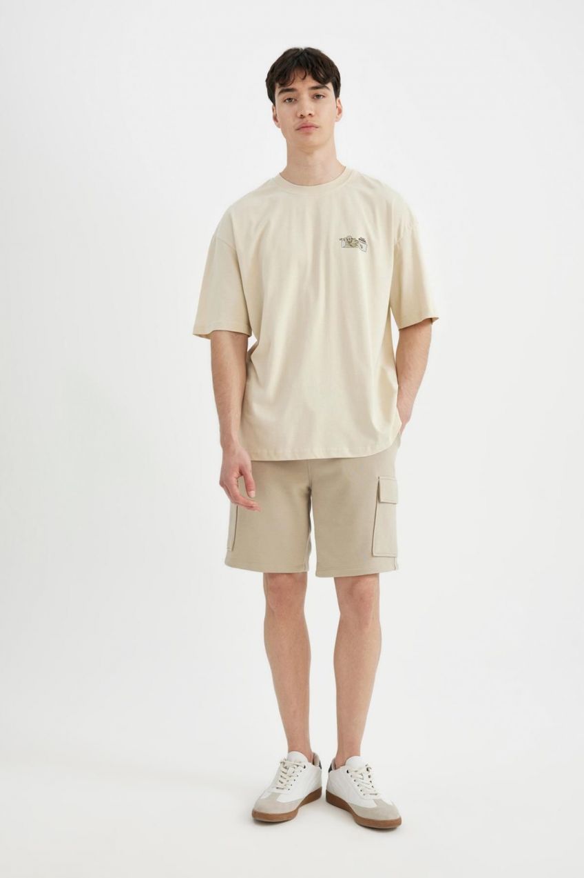 DEFACTO Regular Fit Cargo Pocket Shorts