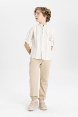 DEFACTO Boy Jogger Leg Gabardine Trousers