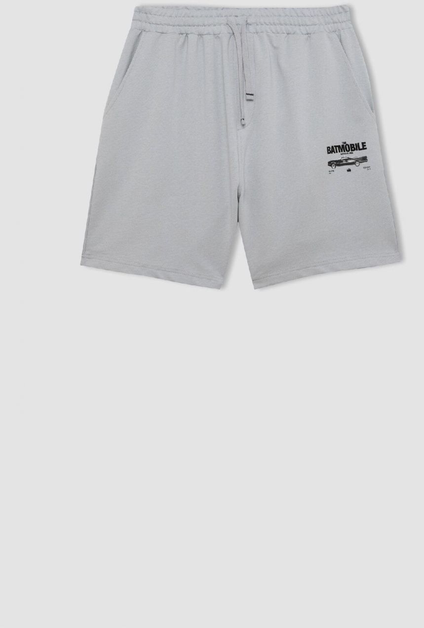 DEFACTO Batman 85 Regular Fit Straight Leg Shorts