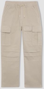 DEFACTO Boys Jogger Straight Leg Gabardine Trousers