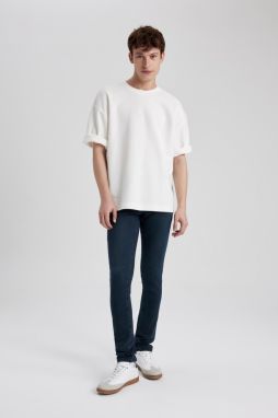 DEFACTO Super Skinny Fit Slim Fit Normal Waist Extra Narrow Leg Jean Trousers