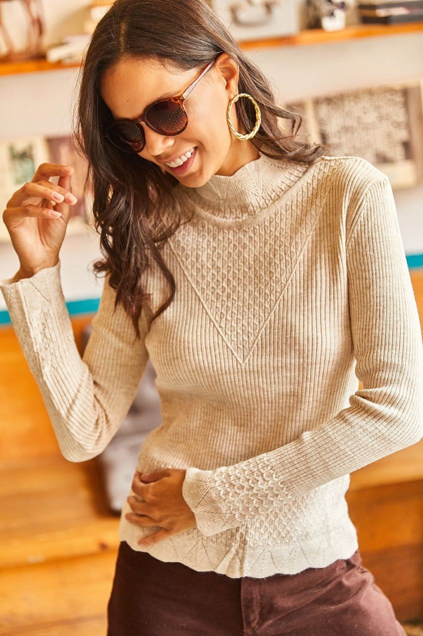 Olalook Blouse - Gray - Regular fit