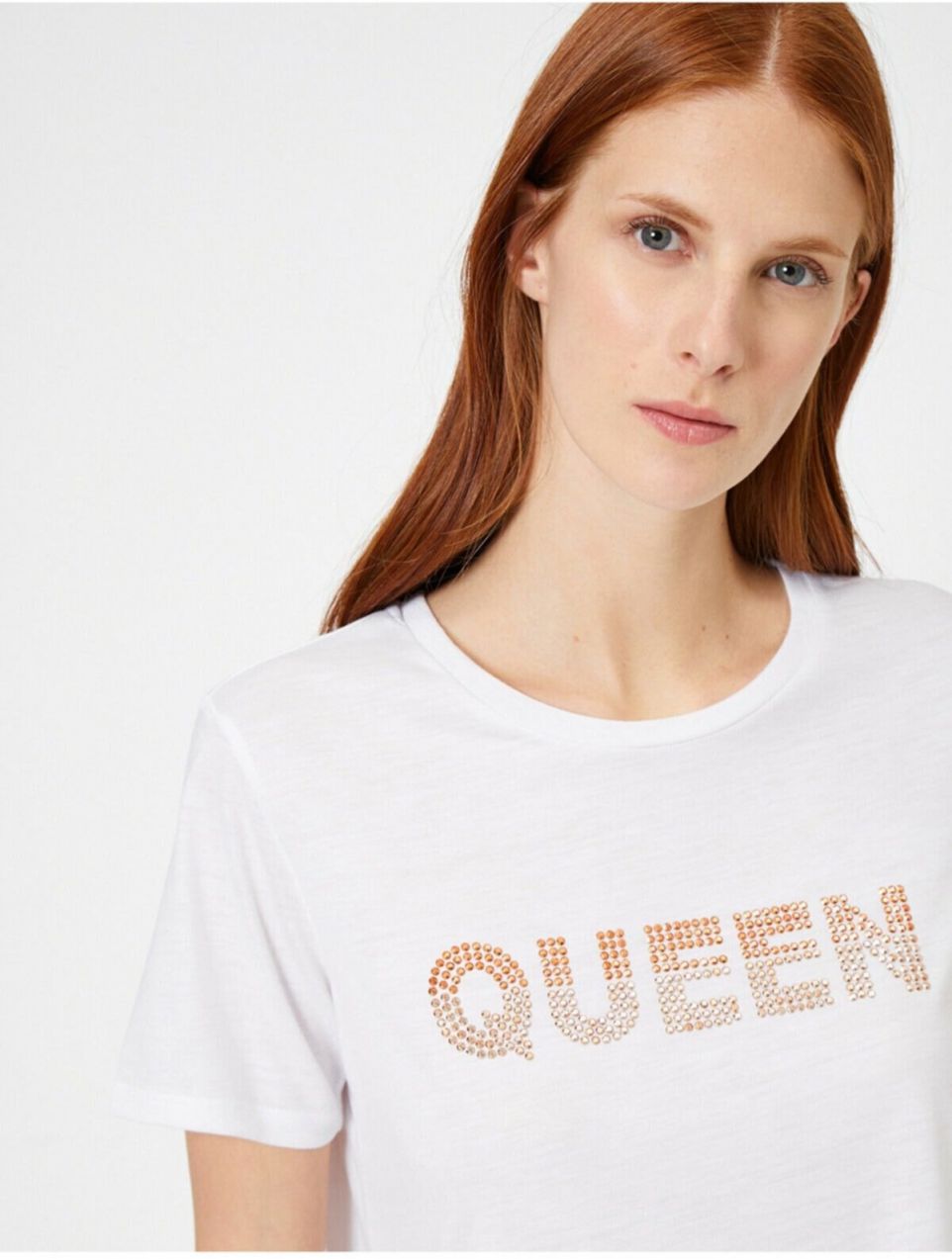 Koton Stone Detailed T-shirt