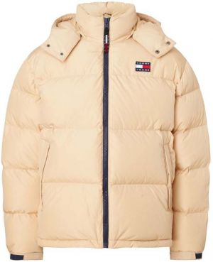 Tommy Jeans Bunda - TJM ALASKA PUFFER béžová
