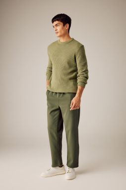 DEFACTO Relax Fit Straight Leg Trousers