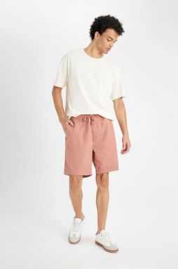 DEFACTO Relax Fit Gabardine Bermuda Shorts