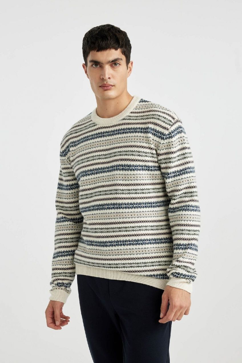 DEFACTO Standard Fit Crew Neck Sweater