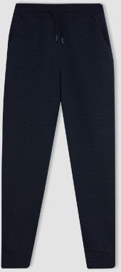 DEFACTO Boys Navy Blue School Tracksuit Bottoms