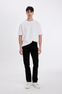DEFACTO Sergio Regular Fit Normal Mold Normal Waist Pipe Leg Jean Trousers