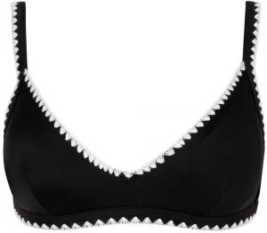 DEFACTO Fall in Love Regular Fit Embroidered Bikini Top