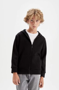 DEFACTO Boys Hooded Thick Cardigan